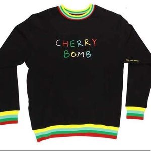 Golf Wang Cherry Bomb Rainbow Crewneck 